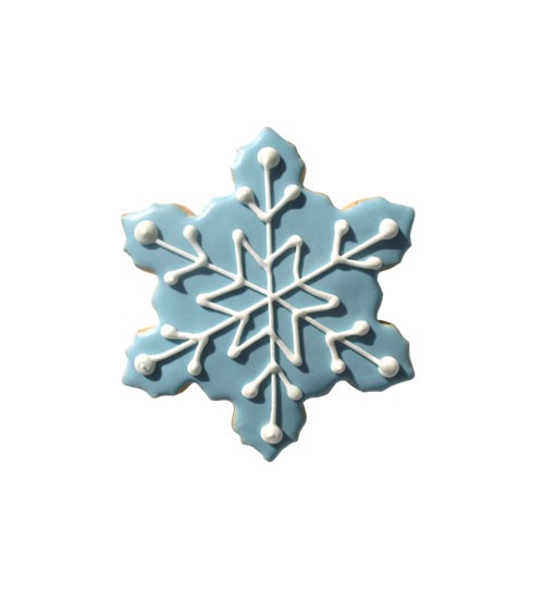 Ausstechform Kleine Schneeflocke - 7 cm