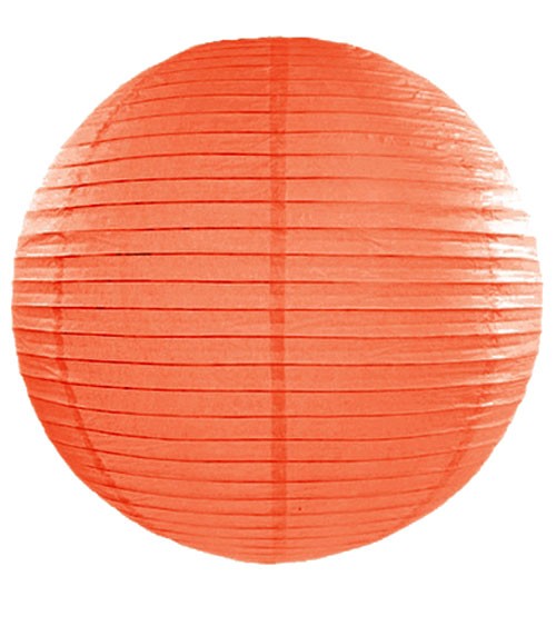 Papierlampion - orange - 45 cm