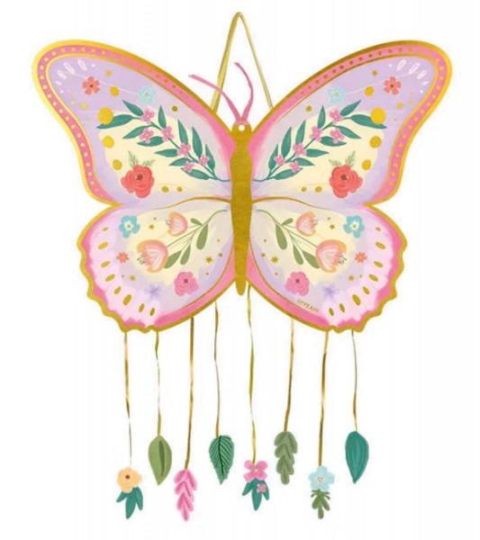 Zieh-Pinata "Schmetterling" - 54,5 x 38 cm