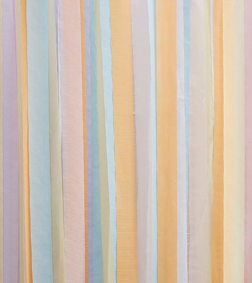 Streamer Backdrop - Farbmix Pastell - 5-teilig