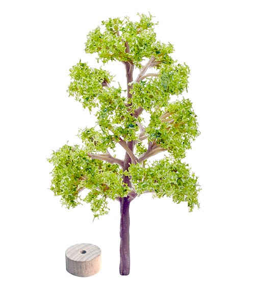 Miniatur Baum - hellgrün - 7,5 cm