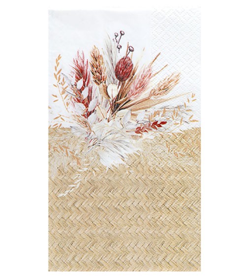 Servietten "Dried Flowers" - 20 Stück