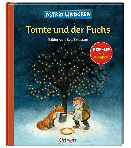 Tomte und der Fuchs - Pop-Up Buch mit Klappen