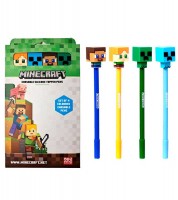Stifte-Set "Minecraft" - radierbar - 4-teilig