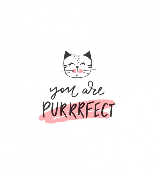 Papiertaschentücher "You are purrfect" - 10 Stück