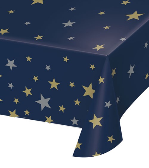 Kunststoff-Tischdecke "Starry Night" - 137 x 259 cm