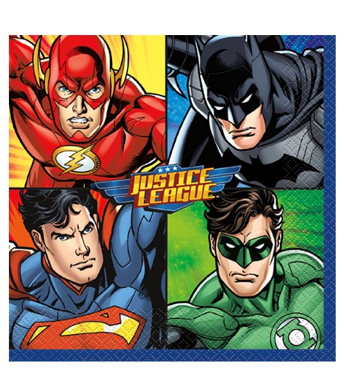 Servietten "Justice League" - 16 Stück