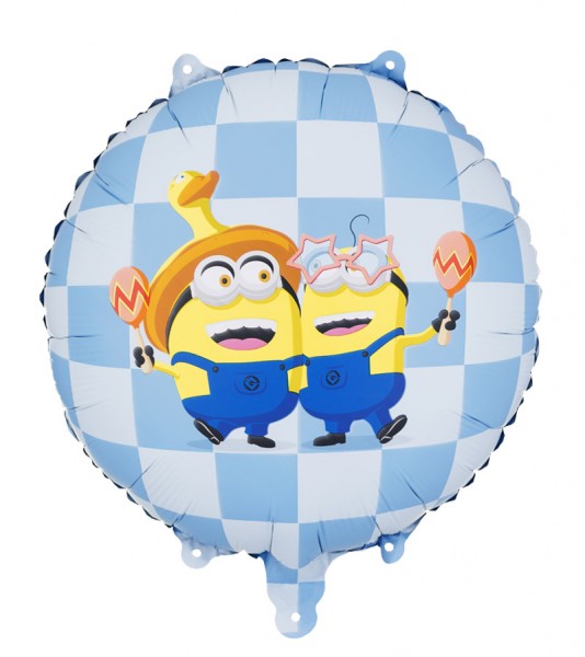 Runder Folienballon "Minions" - 45 cm