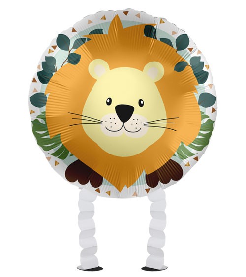 Walking-Folienballon "Jungle Friends" - Löwe - 43 cm