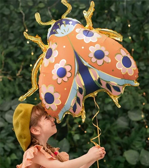 Supershape-Folienballon "Ladybug" - 87 x 75 cm