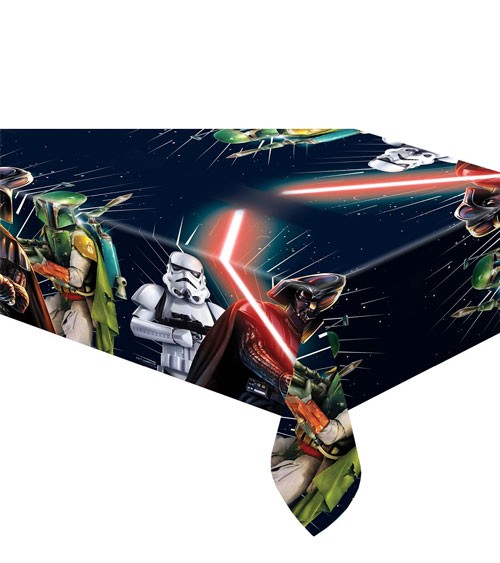Kunststoff-Tischdecke "Star Wars Galaxy" - 120 x 180 cm