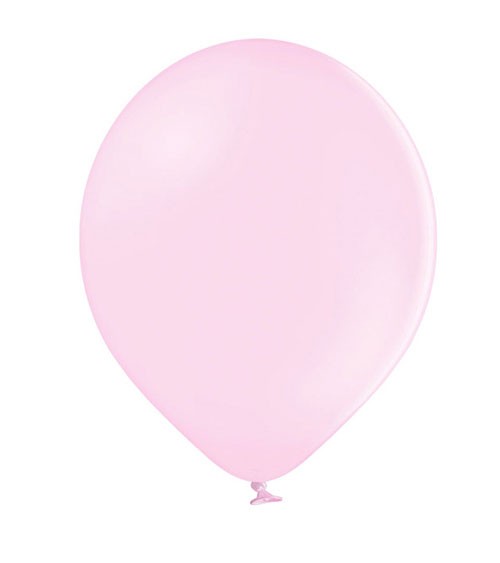 Standard-Luftballons - pastell rosa - 30 cm - 10 Stück