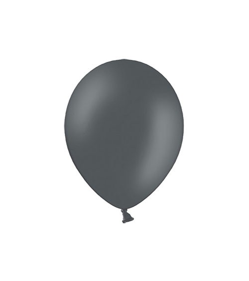 Mini-Luftballons - grau - 12 cm - 100 Stück