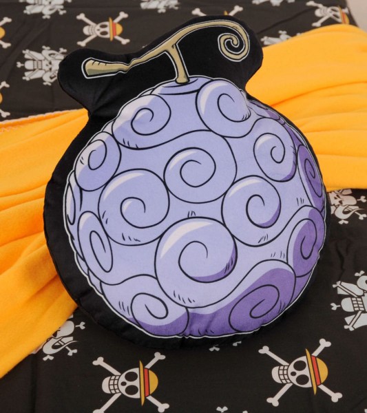 One Piece Kissen "Gum Gum Frucht" - 36 cm