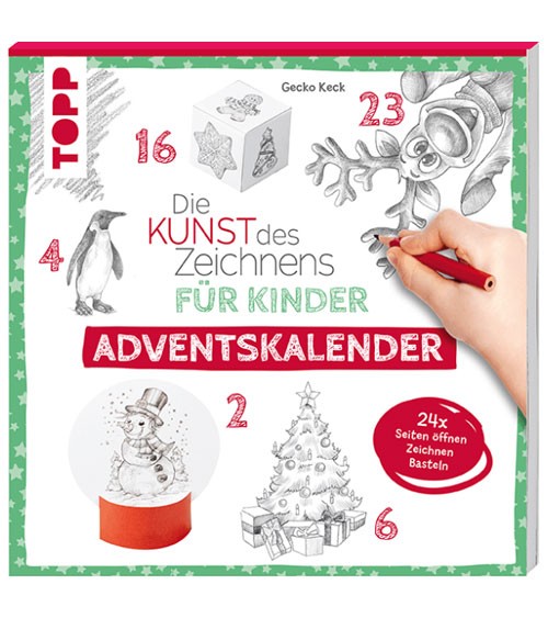 Die Kunst des Zeichnens für Kinder Adventskalender