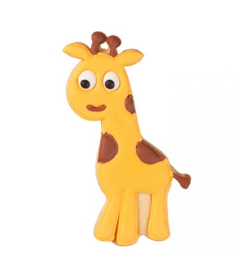 Ausstechform mit Innenprägung "Giraffe" - 11,5 cm