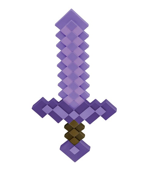 Schwert aus Kunststoff "Minecraft" - purple