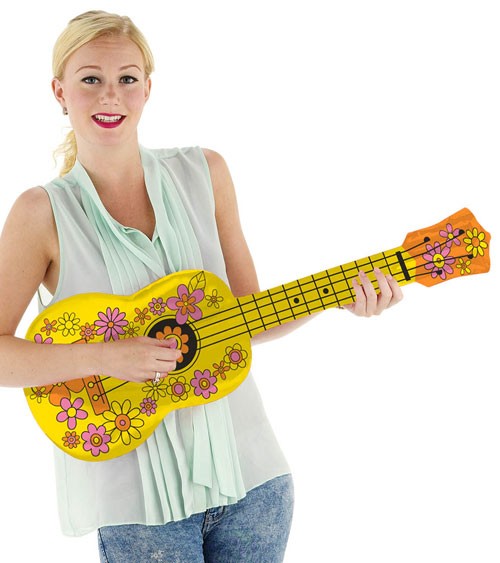 Aufblasbare Ukulele