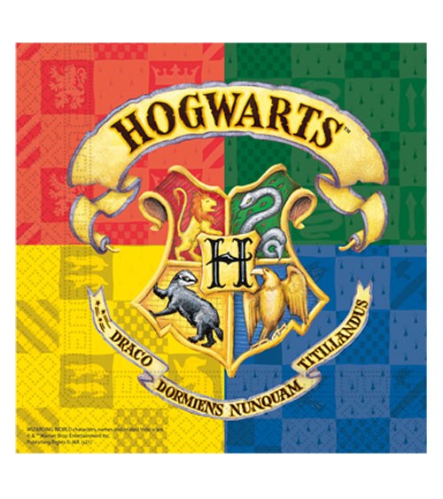Servietten "Harry Potter - Hogwarts" - 20 Stück