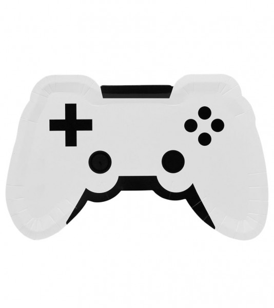 Controller-Pappteller - 8 Stück