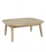 Esstisch aus Holz - 1:12 - Esche natur - 5 cm
