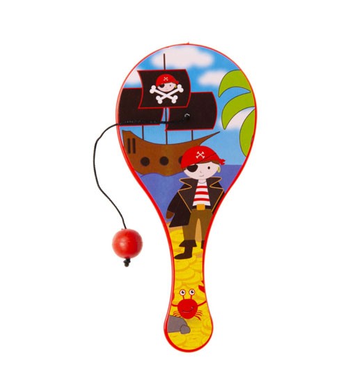 Mini-Paddle Ball "Pirat" - 5,5 x 12 cm