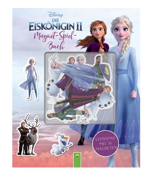 Die Eiskönigin 2 - Magnet-Spiel-Buch