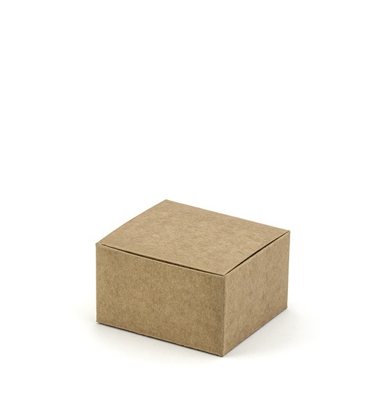 Kraftpapier-Geschenkschachteln - 6,5 x 5 cm - 10 Stück