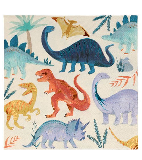 Servietten "Dinosaur Kingdom" - 16 Stück