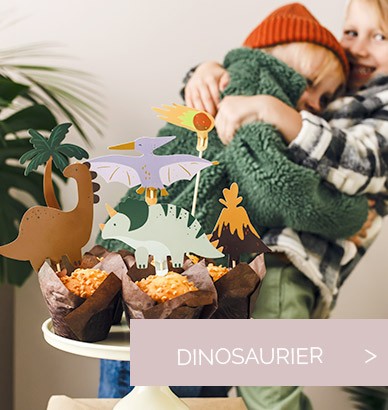 Dino-Partydeko für Klein und Groß