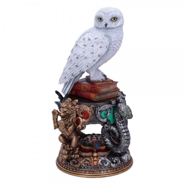 Deko-Figur "Harry Potter" - Hedwig und Wappen der Häuser - 22 cm
