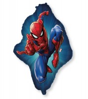 Supershape-Folienballon "Spiderman World of Webs" - 68 x 88 cm