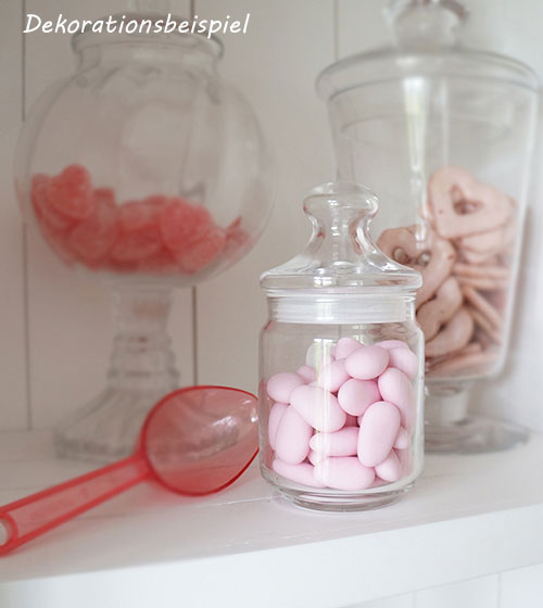 100 g / 1,60 € ✰ 250 kleine rosa rote Frucht Bonbons ✰ Candy Bar ✰ Hochzeit ✰ 