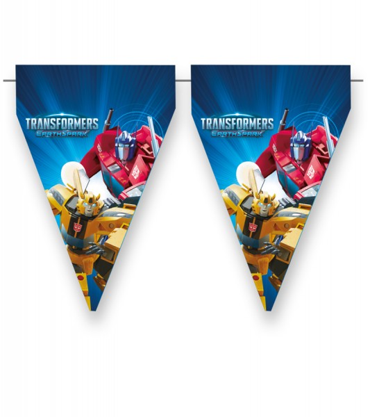 Wimpelgirlande aus Papier "Transformers" - 3 m