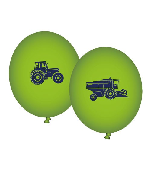 Luftballons "Bauernhof" - 8 Stück