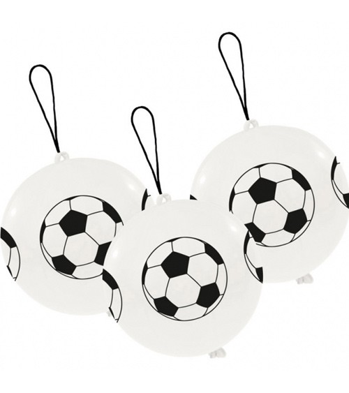 Luftballons Punchball "Fußball" - 3 Stück