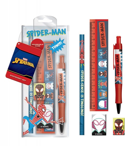 Spider Man Schreibset - 5-teilig