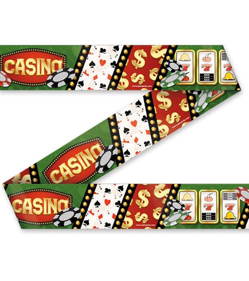 Absperrband "Casino" - 12 m