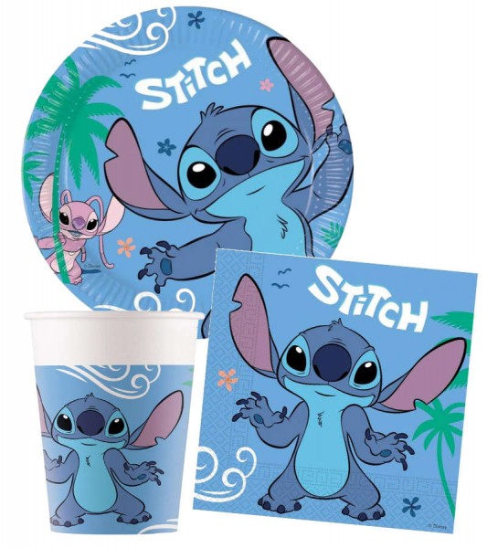 Deko-Set "Stitch & Angel" - 36-teilig