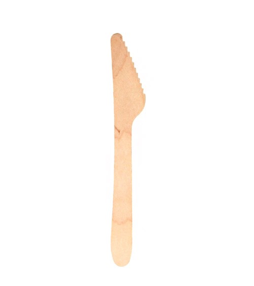 Holz-Messer "Pure" - 16,5 cm - 25 Stück