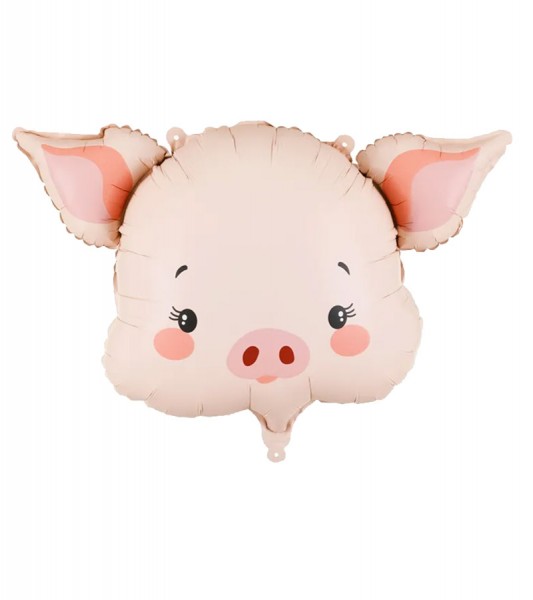 Shape-Folienballon "Schwein" - 77 x 46 cm