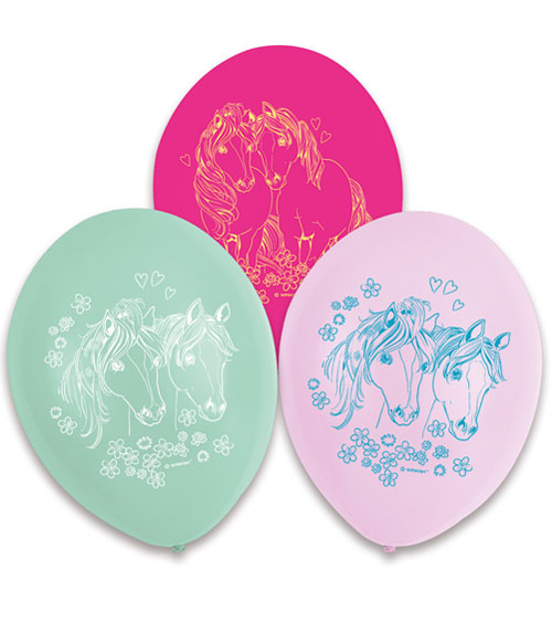 Luftballon My Little Pony, Herz Mit Federn, Jumbo Folienballon Ohne