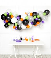 DIY Ballongirlande "Halloween" - 70-teilig