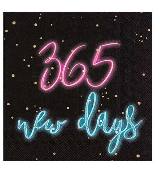 Servietten "365 New Days" - 20 Stück