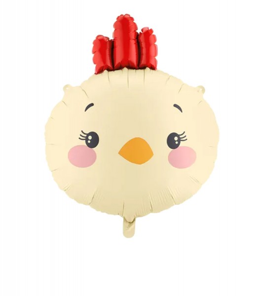Shape-Folienballon "Huhn" - 62 x 73 cm