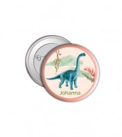 Dein Button "Brachiosaurus" - Wunschname