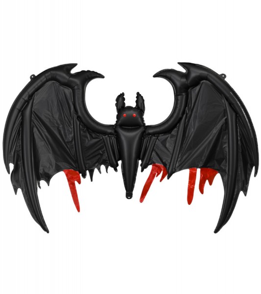 Supershape-Folienballon "Fledermaus" - schwarz - 120 x 81 cm