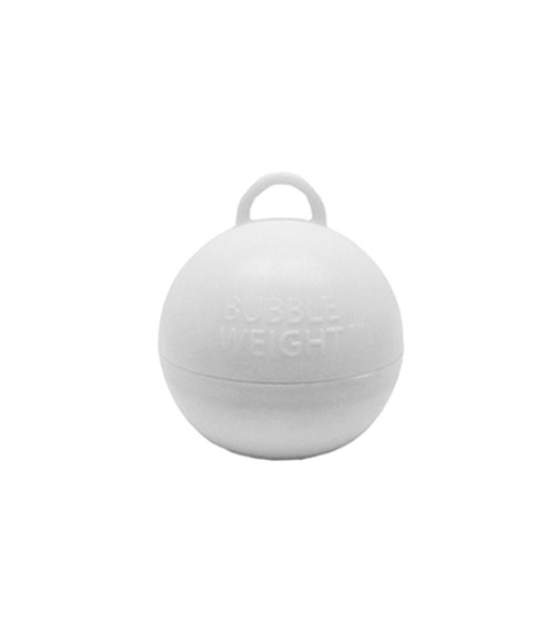 Ballon-Gewichte "Bubble" - weiß - 25 Stück