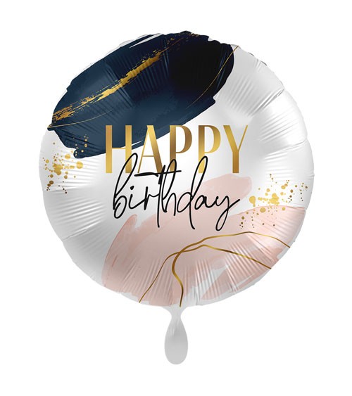 Folienballon "Modern Birthday Vibes" - 43 cm
