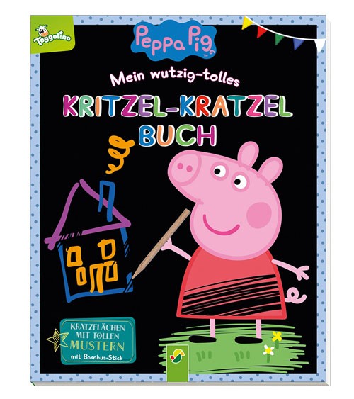 Peppa Pig - Mein wutzig-tolles Kritzel-Kratzel Buch